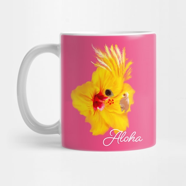 Aloha Cockatiel by mkeeley